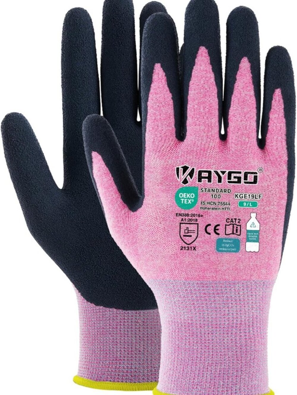 Women's Breathable Work Gloves with Sandy Latex Grip for Enhanced Comfort